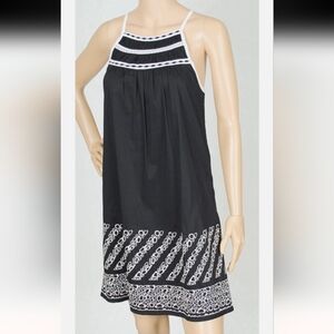 BCBG Elegant Sumer Black and White Women's Dress
